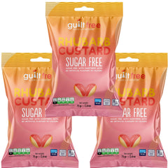 GuiltFree Sugar Free Rhubarb & Custard Sweets 75g