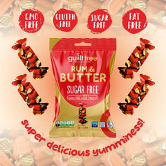 GuiltFree Sugar Free Rum & Butter 75g