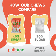 GuiltFree Sugar Free Spearmint Chews 75g