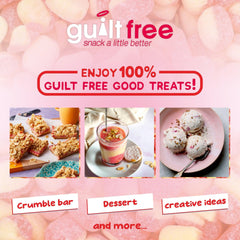GuiltFree Sugar Free Strawberry Cream Sweets 75g