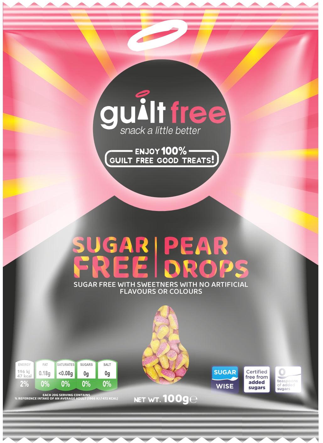 GuiltFree Sugar Free Sweets -  Pear Drops
