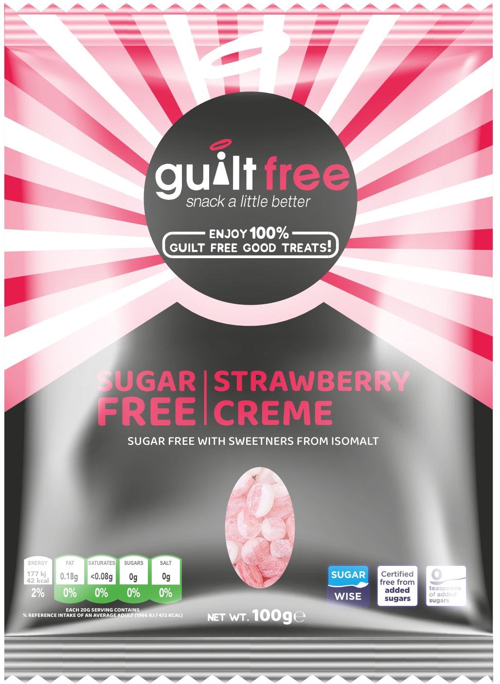 GuiltFree Sugar Free Sweets -  Strawberry Creme