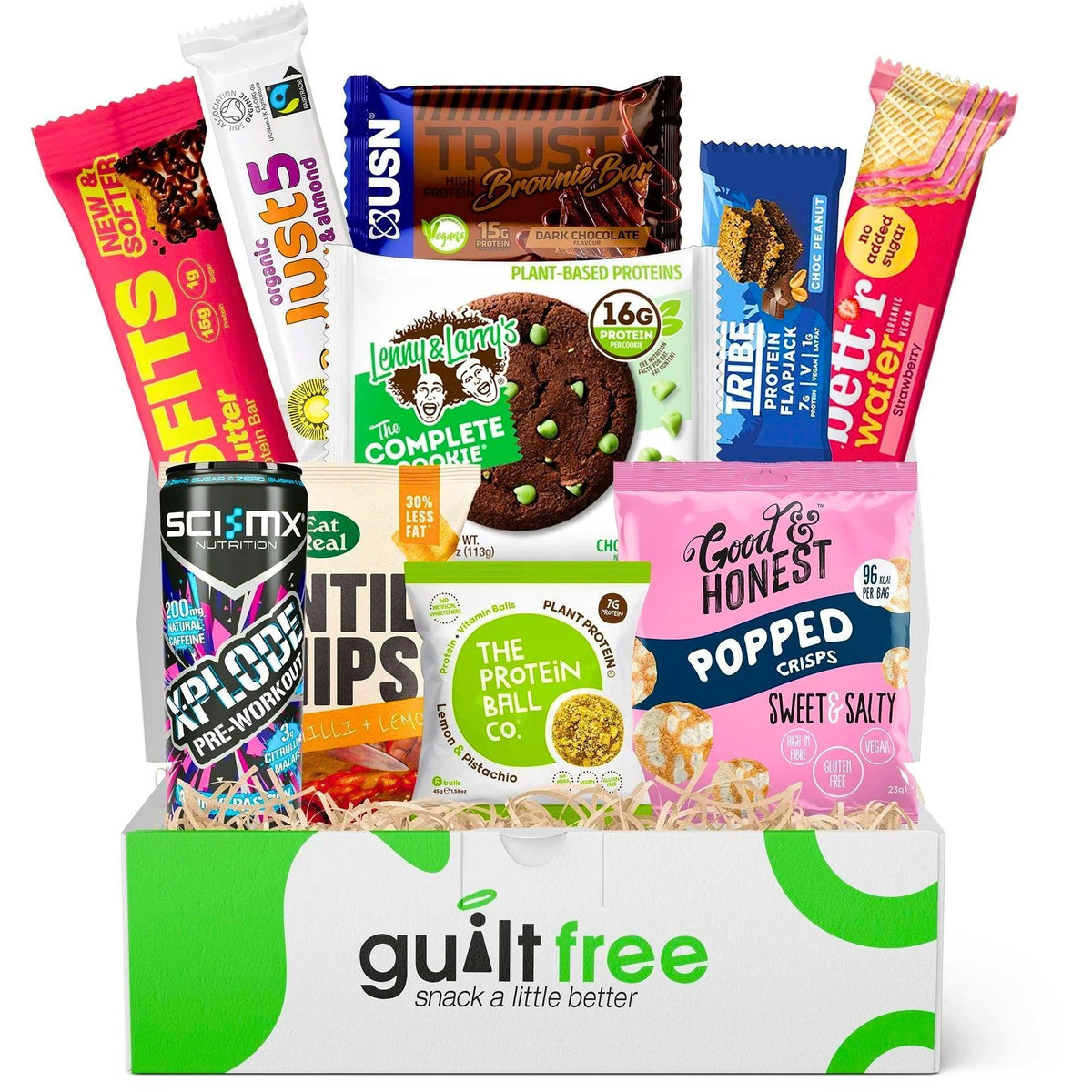 GuiltFree Vegan Protein Hamper (10 Items)