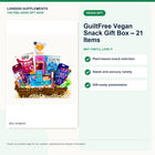 GuiltFree Vegan Snack Gift Box – 21 Items – gift guide infographic