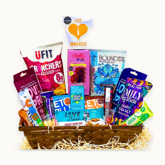 GuiltFree Vegan Snack Gift Box – 21 Items – polished hamper product image