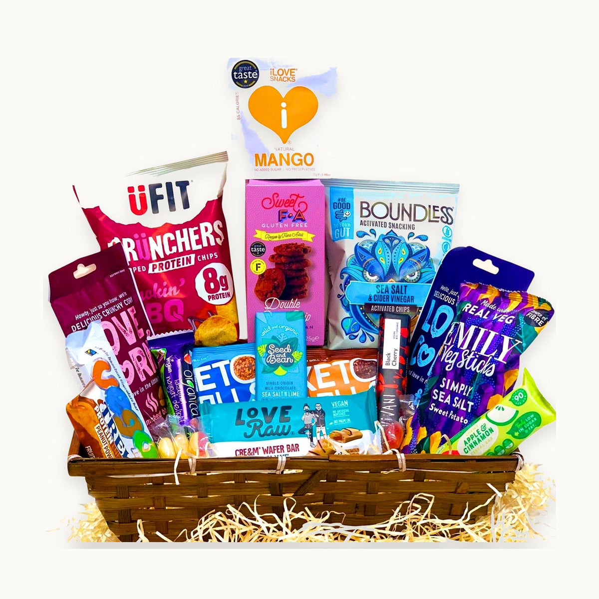 GuiltFree Vegan Snack Gift Box – 21 Items