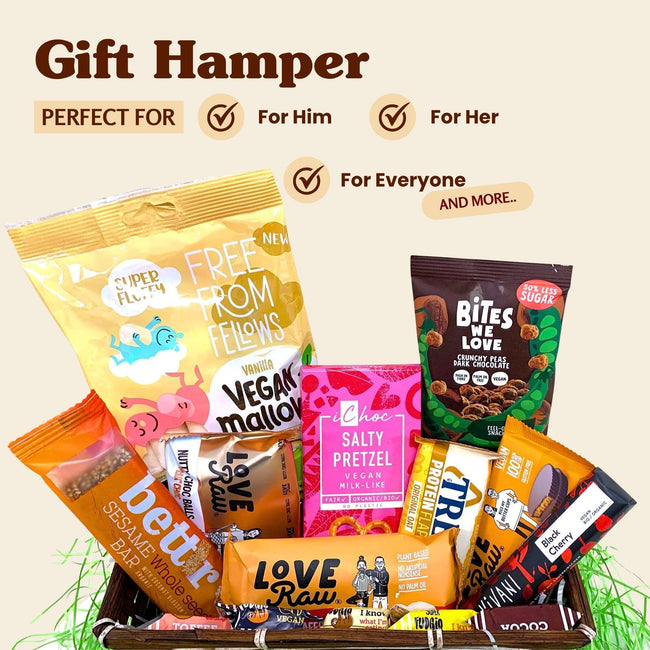 GuiltFree Vegan Snack Hamper – 14 Items