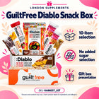Guiltfree Diablo No Added Sugar Hamper Box (10 Items) – features infographic