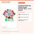 Guiltfree Diablo No Added Sugar Hamper Box - 3 (11 Items) – gift guide infographic