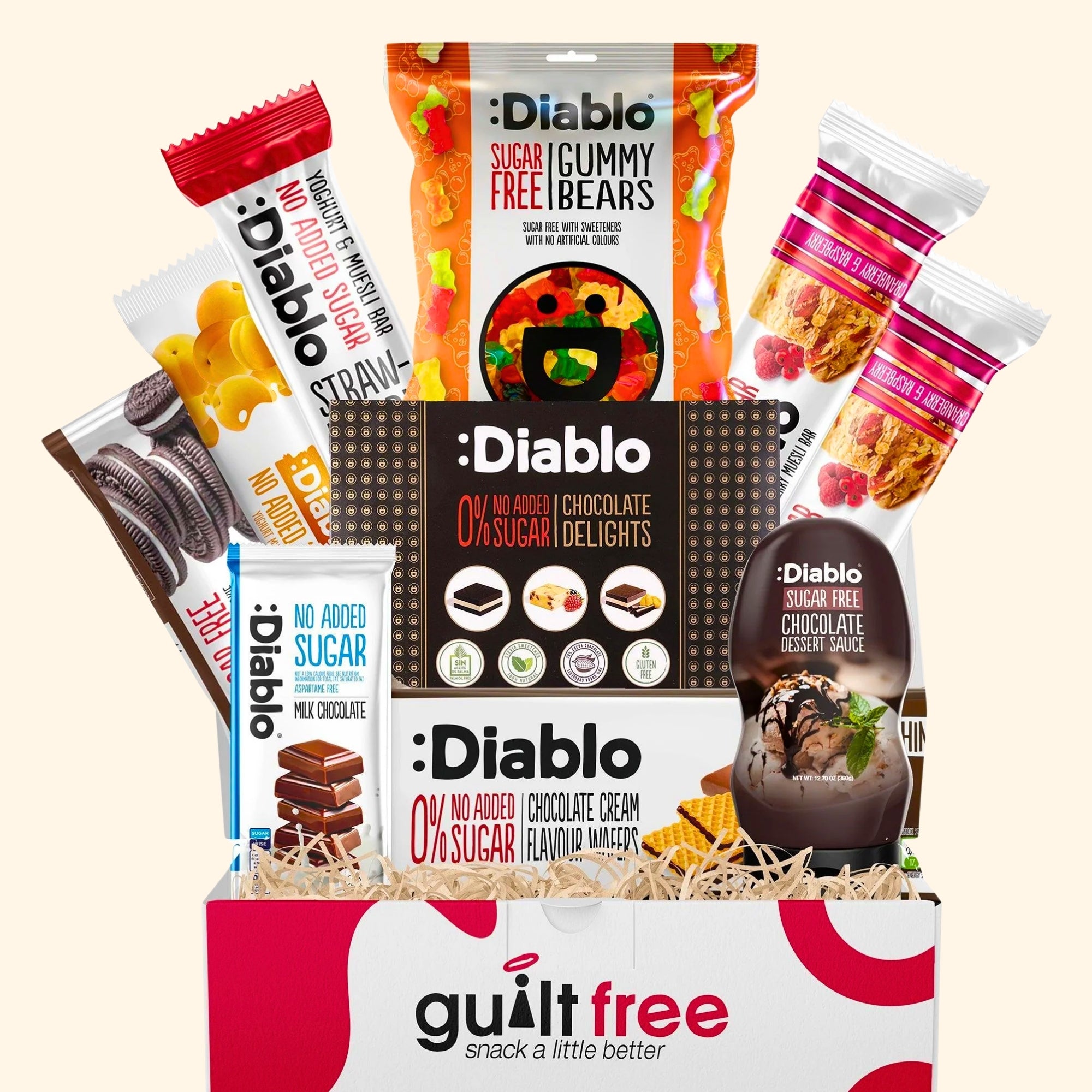 Guiltfree Diablo No Added Sugar Hamper Gift Box (10 Items)
