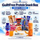 Guiltfree Protein Hamper Box (11 items) – contents infographic