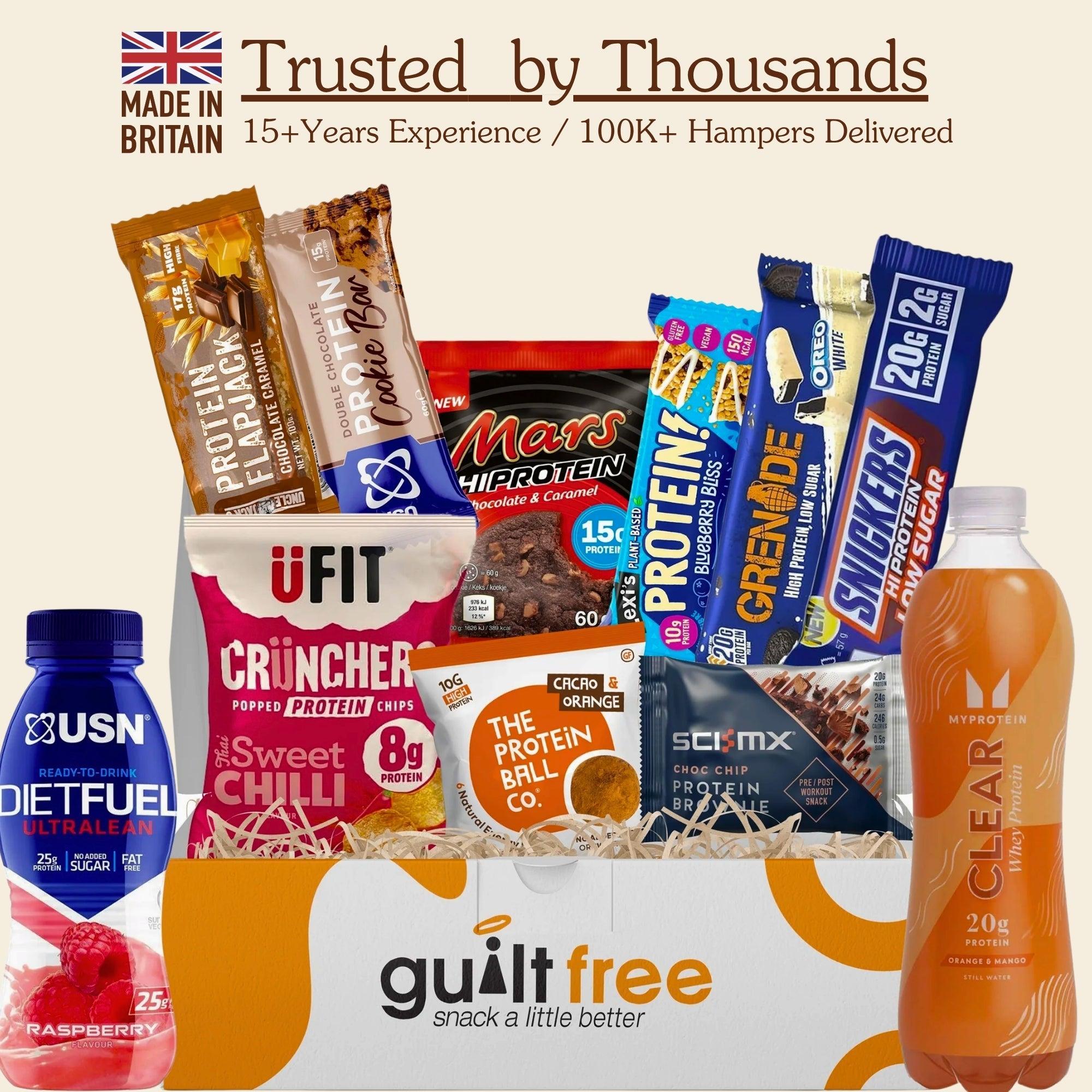 Guiltfree Protein Hamper Box (11 items)