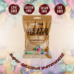 Guiltfree Sugar Free Assorted Toffees 75g