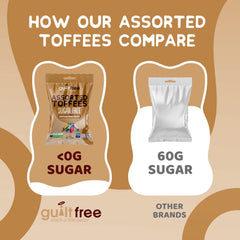 Guiltfree Sugar Free Assorted Toffees 75g