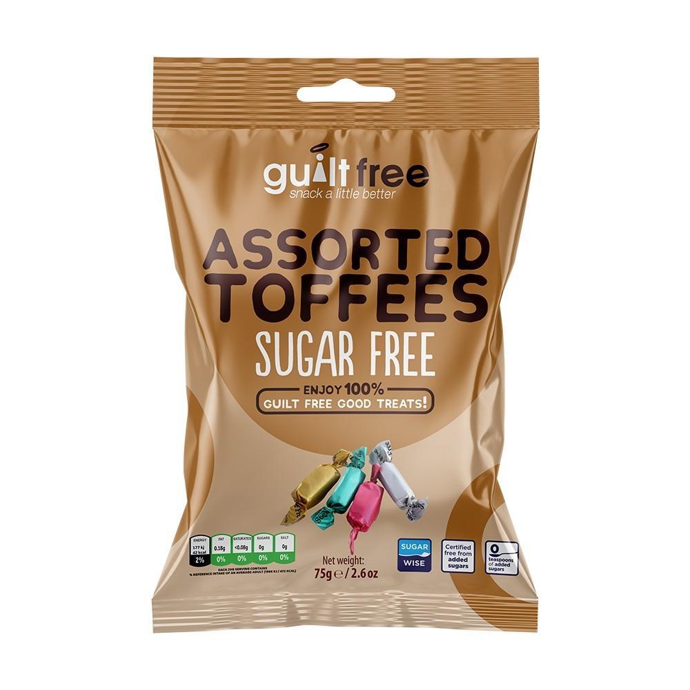 Guiltfree Sugar Free Assorted Toffees 75g