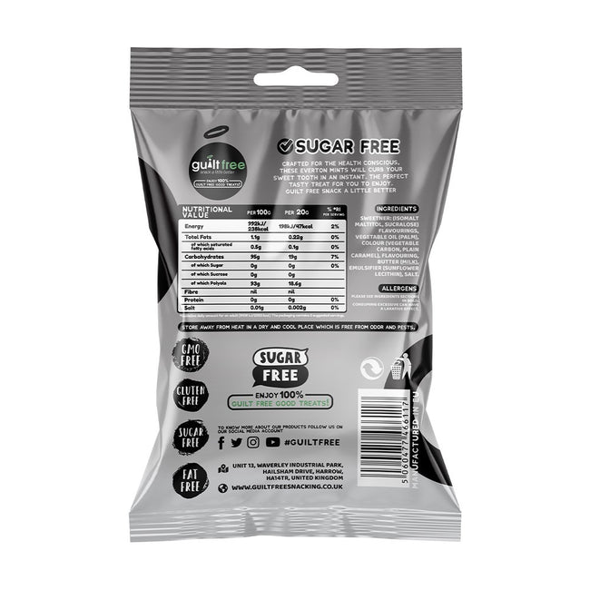 Guiltfree Sugar Free Everton Mints 75g