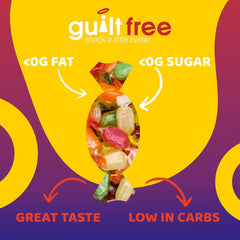 Guiltfree Sugar Free Fruit Drops Sweets 75g