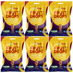 Guiltfree Sugar Free Fruit Drops Sweets 75g