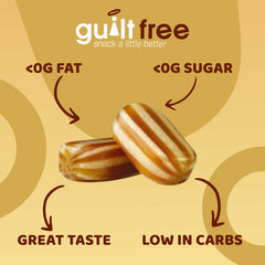 Guiltfree Sugar Free Mint Humbugs Sweets 75g