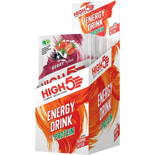 High 5 Energy Drink With Protein 12x47g Powder