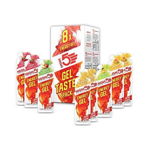 High 5 Energy Gel Taster Pack 8x40g Mixed