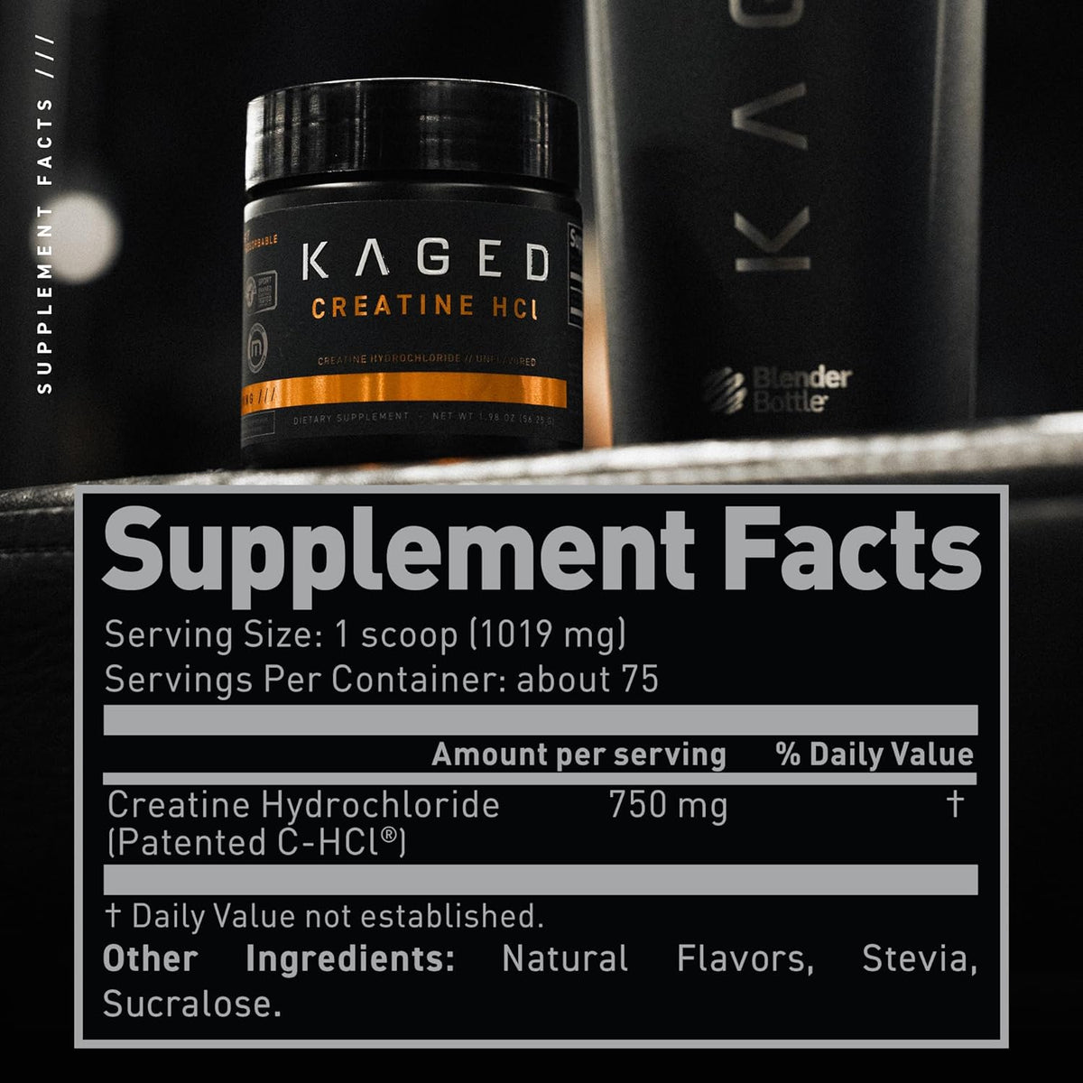Kaged Muscle C-HCI Creatine HCL 56g - 76g