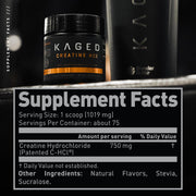 Kaged Muscle C-HCI Creatine HCL 56g - 76g