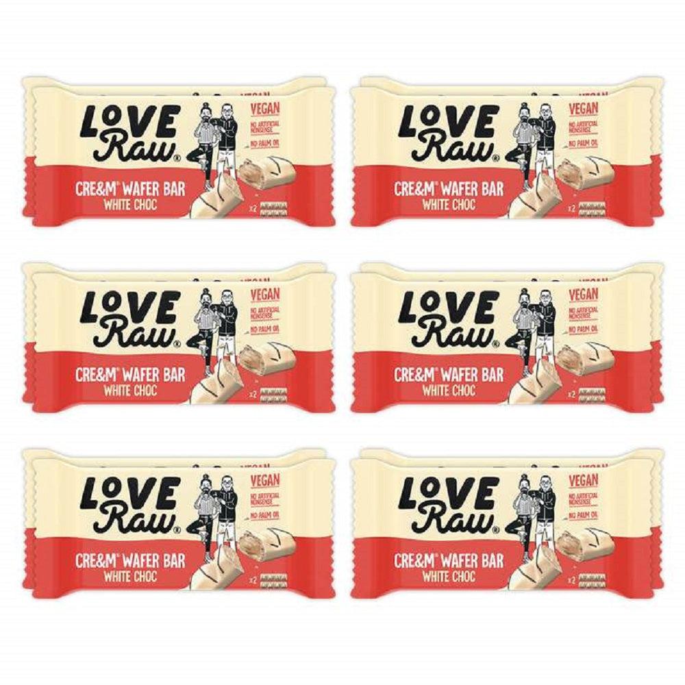 LoveRaw Vegan Cream Filled Wafer 12x43g
