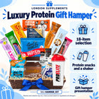 Luxury High Protein Gift Hamper Basket For All Occasions – features infographic