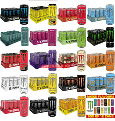 Monster Energy Drinks 12x500ml 