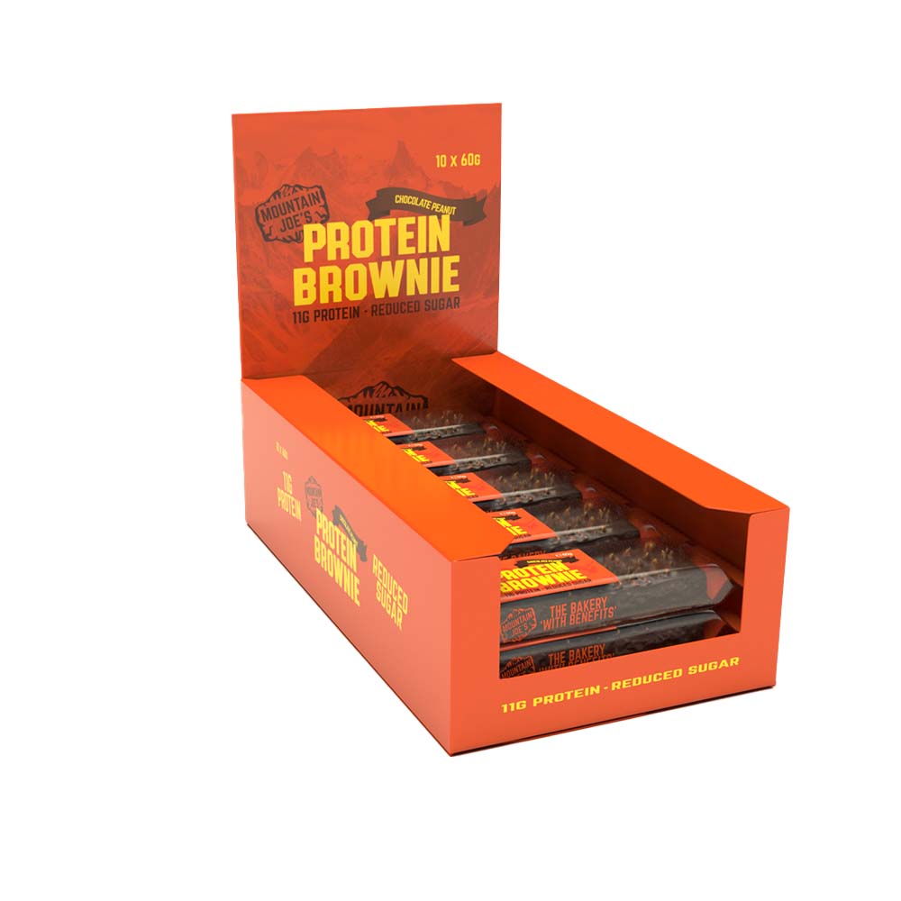 Mountain Joe's Protein Brownie 10x60g