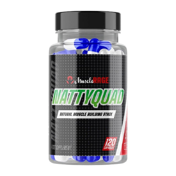 Muscle Rage Nattyquad 120 Capsules