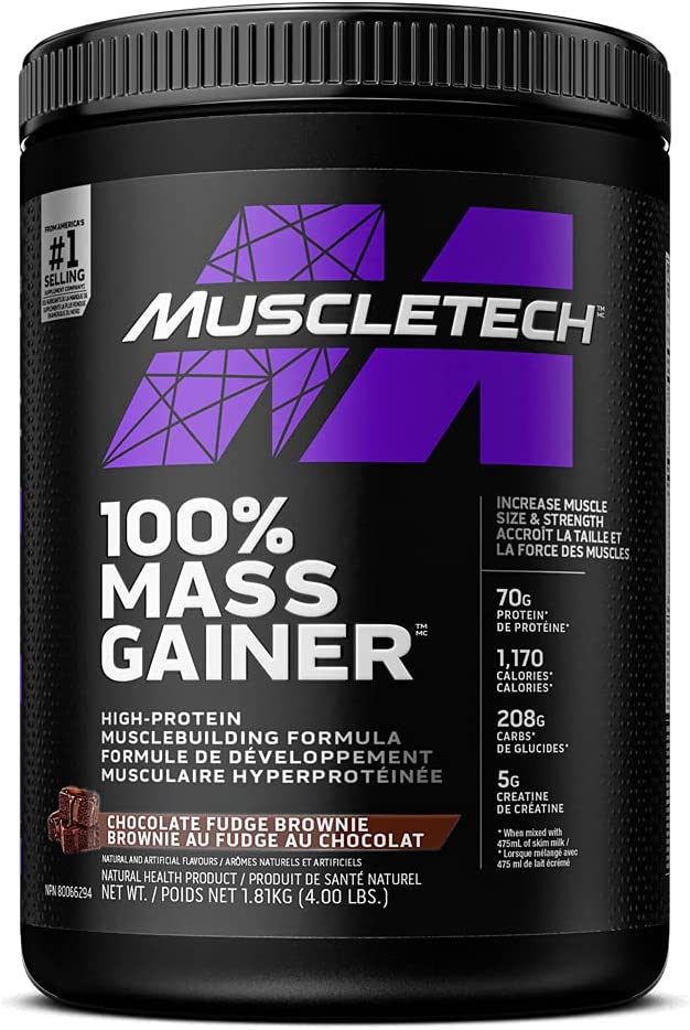 MuscleTech 100% Mass Gainer 2.3kg