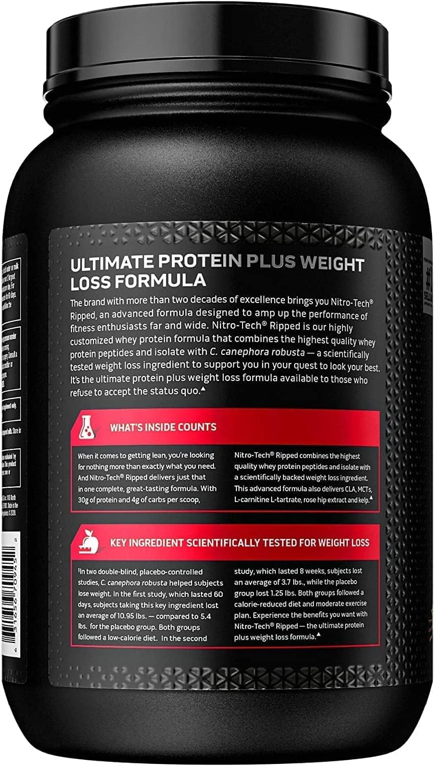 MuscleTech NITROTECH Ripped 907g