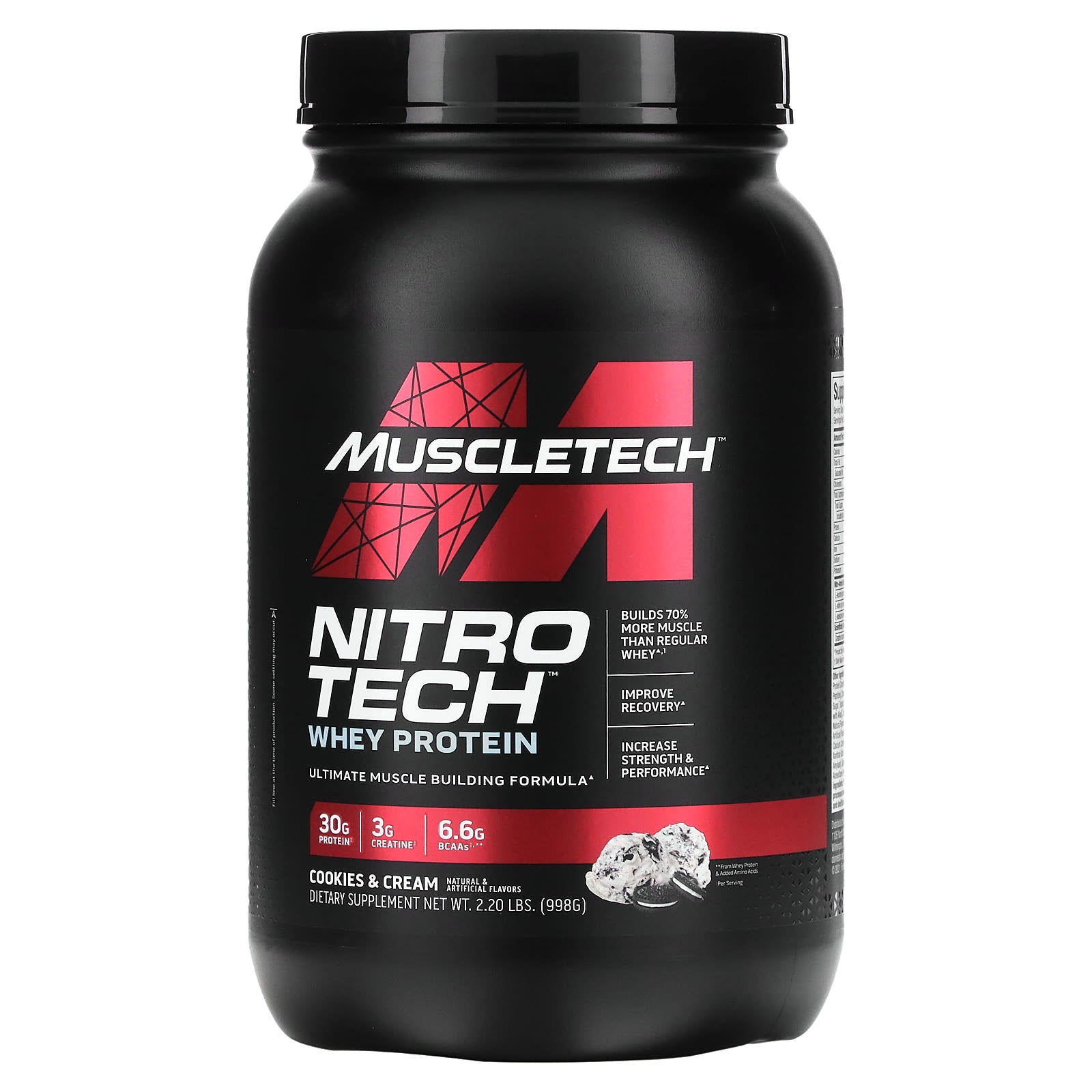 Buy MuscleTech Nitro Tech Elite 998-1000g | London Supplements