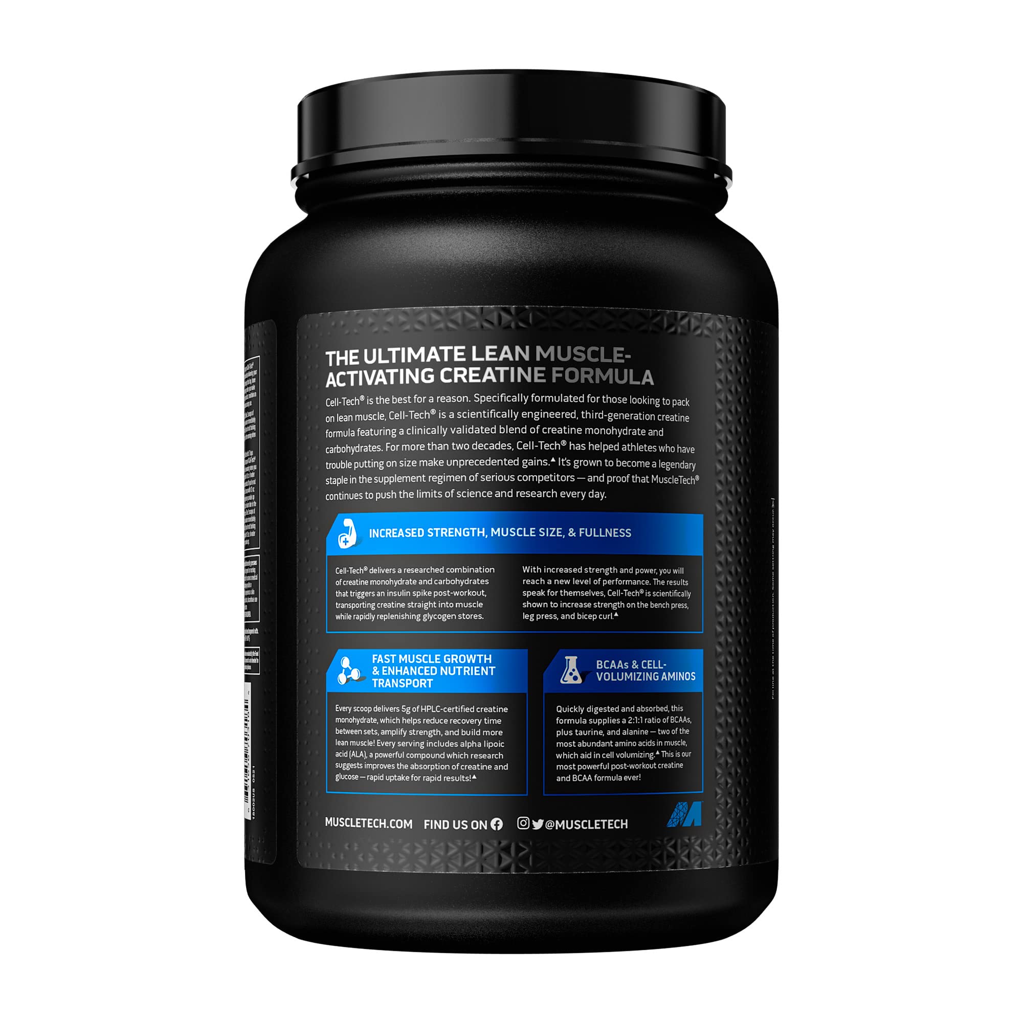 Buy Muscletech CELLTECH Creatine 1.36Kg (US Formula) | London – London ...