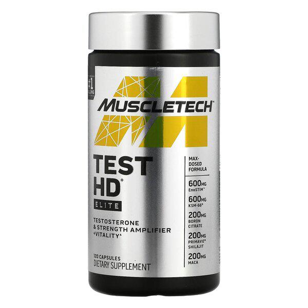 Muscletech Test HD Elite 120 Capsules