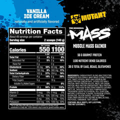 Mutant Mass 6.8kg Powder