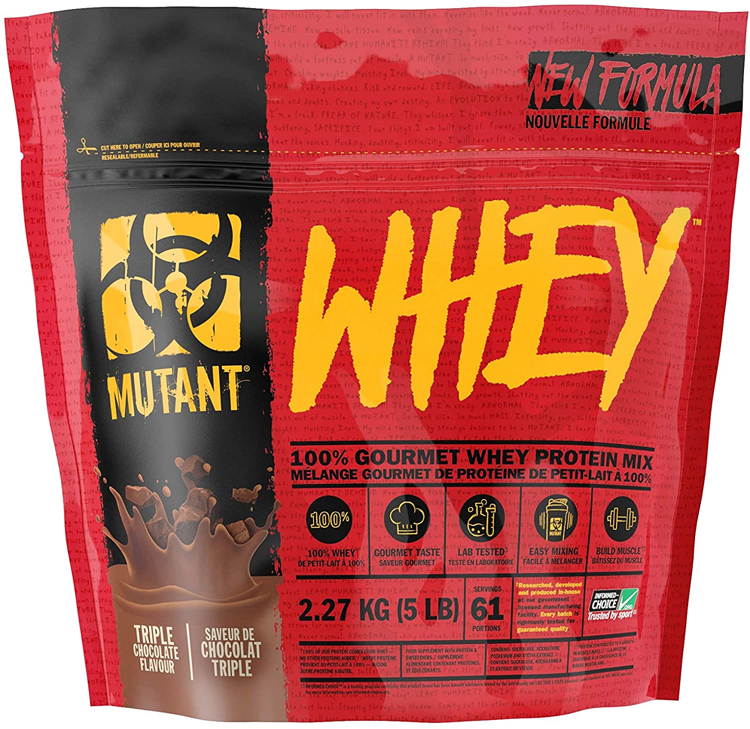 Buy Mutant Whey 4.5kg Powder | London Supplements