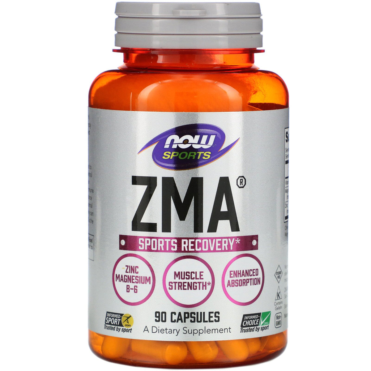 NOW Foods ZMA 90 Capsules