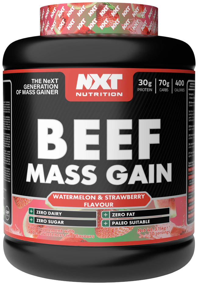 NXT Nutrition Beef Mass Gain 3.15kg