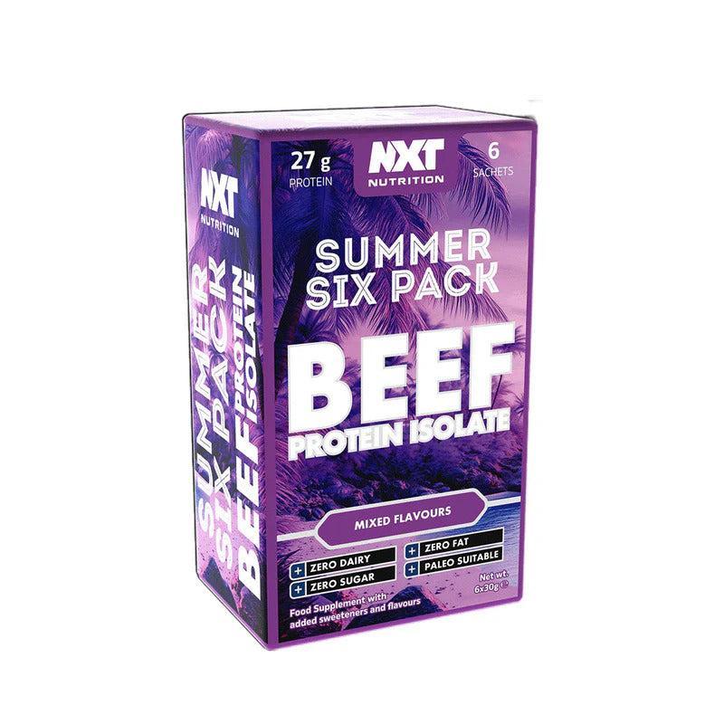 NXT Nutrition Beef Protein Isolate Summer Six Pack 6x30g