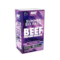 NXT Nutrition Beef Protein Isolate Summer Six Pack 6x30g