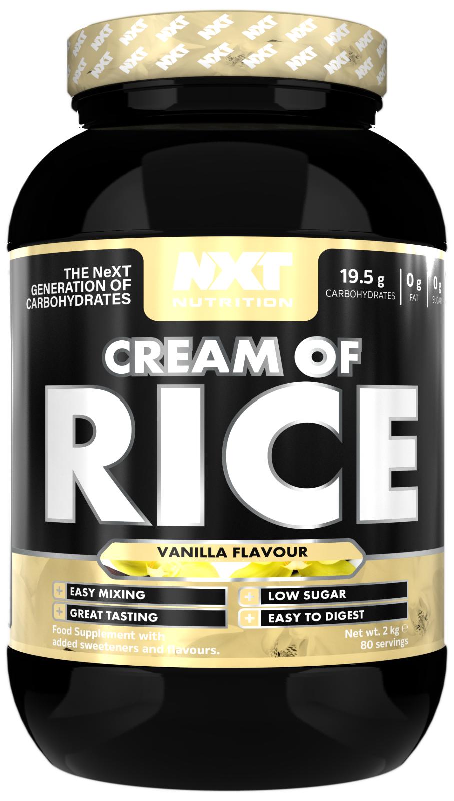 NXT Nutrition Cream of Rice 2kg