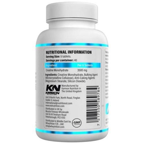 NXT Nutrition Creatine Monohydrate 200 Tablets 
