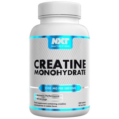 NXT Nutrition Creatine Monohydrate 200 Tablets 