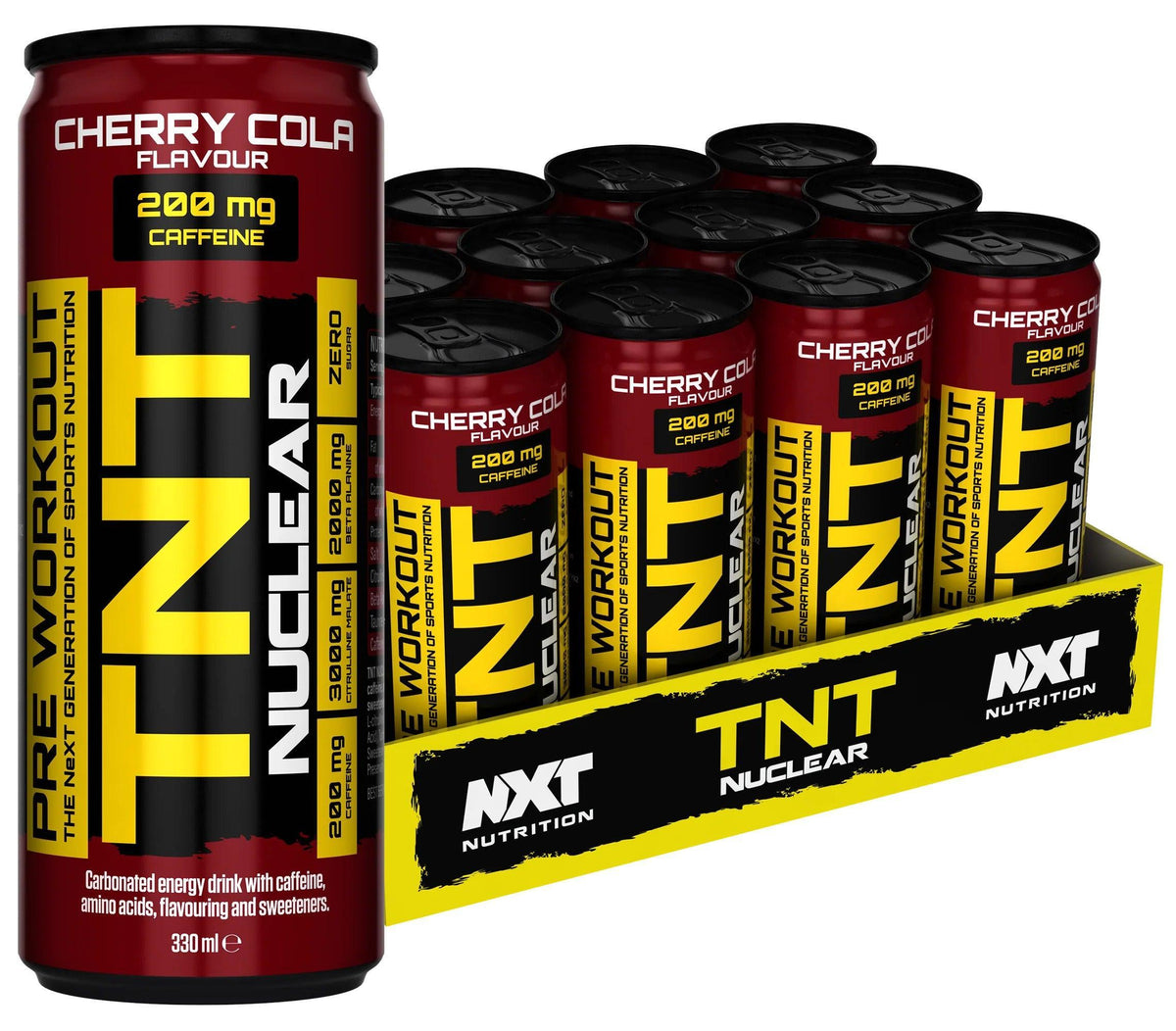 NXT Nutrition TNT Nuclear RTD 12x330ml