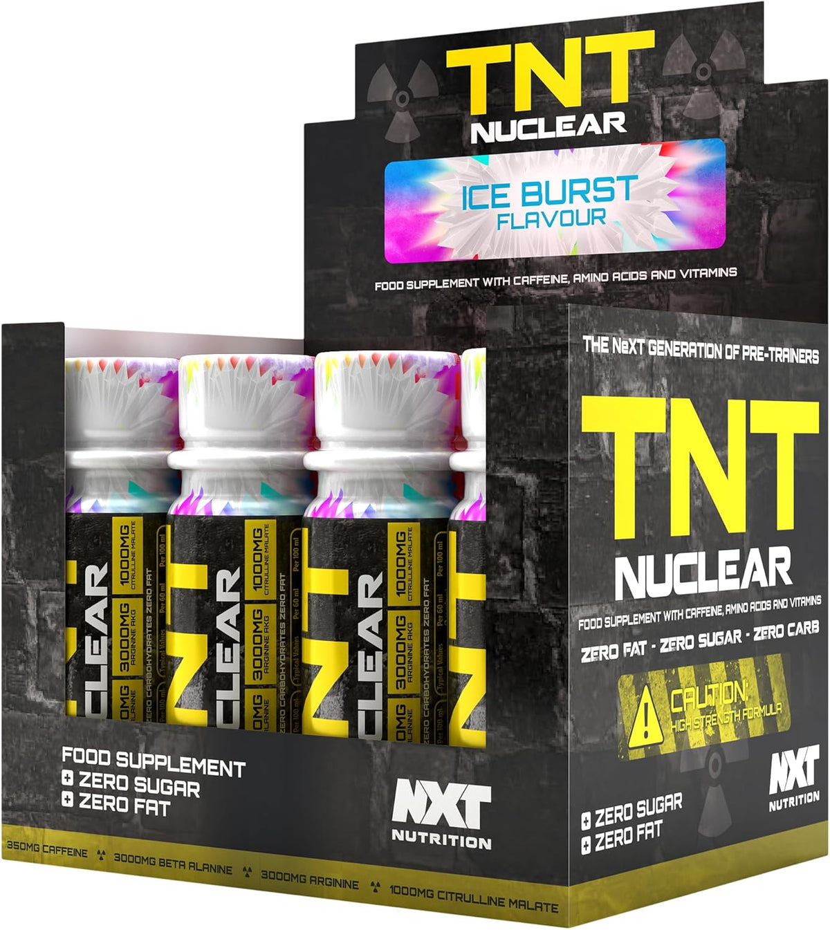 NXT Nutrition TNT Nuclear Shot 12x60ml