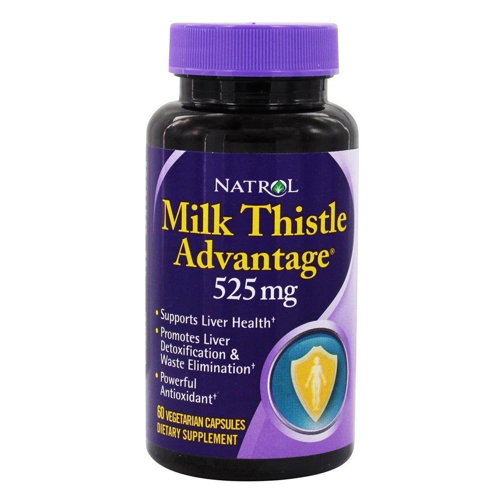Natrol Milk Thistle Advantage 525g 60 Capsules
