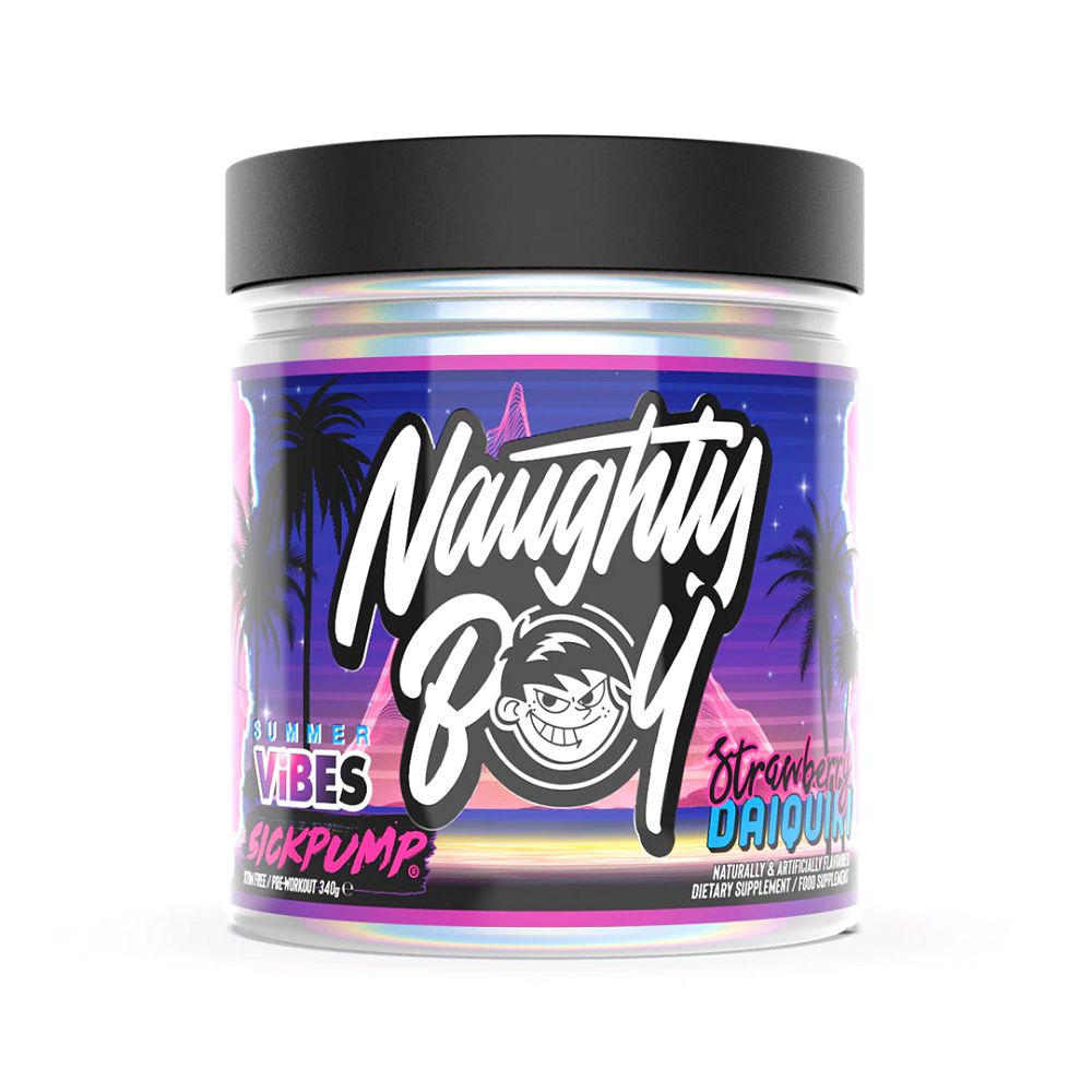 Naughty Boy Lifestyle Sick Pump Pre-Workout Summer Vibes 340g